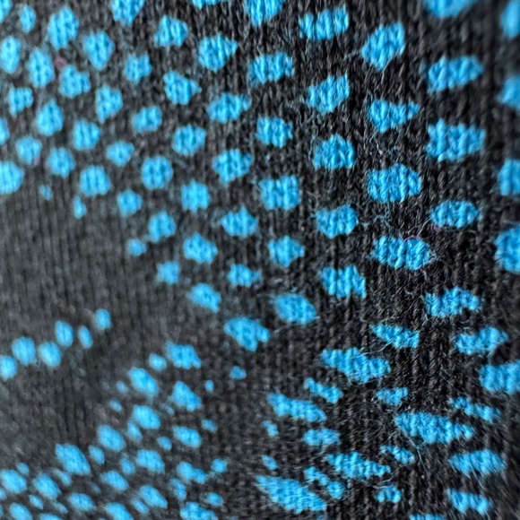 JOE BROWNS Deep Turquoise Blue & Faux Lace Pattern Tunic / Size 24 - Picture 6 of 11